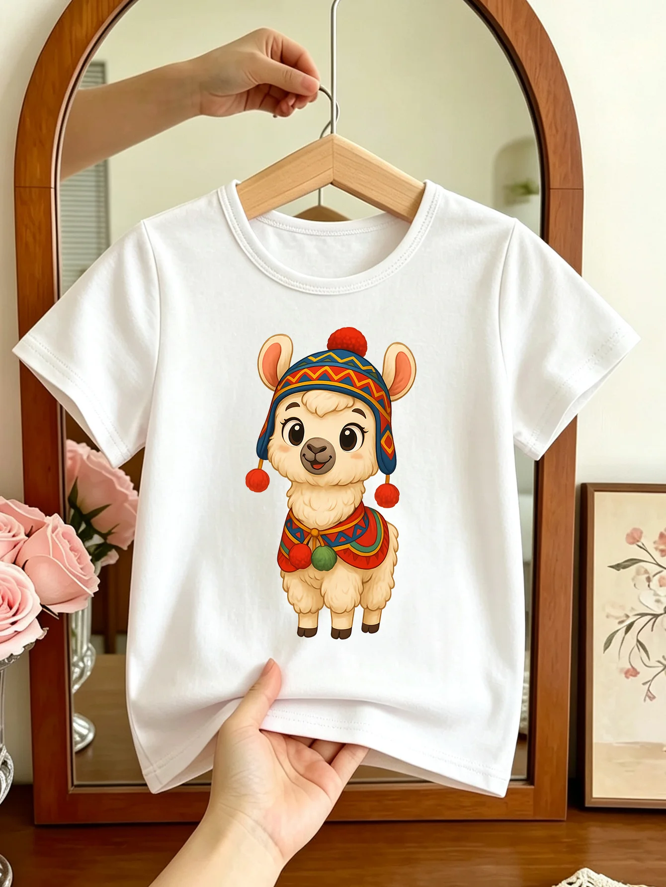 Summer Loving Kids Clothing - Kaos Anak Lengan Pendek Motif Llama