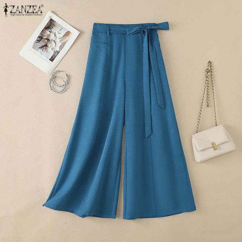 Palazzo Pant Wide - Celana Wanita Ukuran Besar 5XL Model