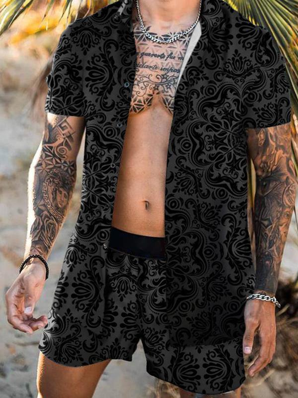 Beach Shirt Hawaiian - 2026 Setelan Baju dan Celana Pendek