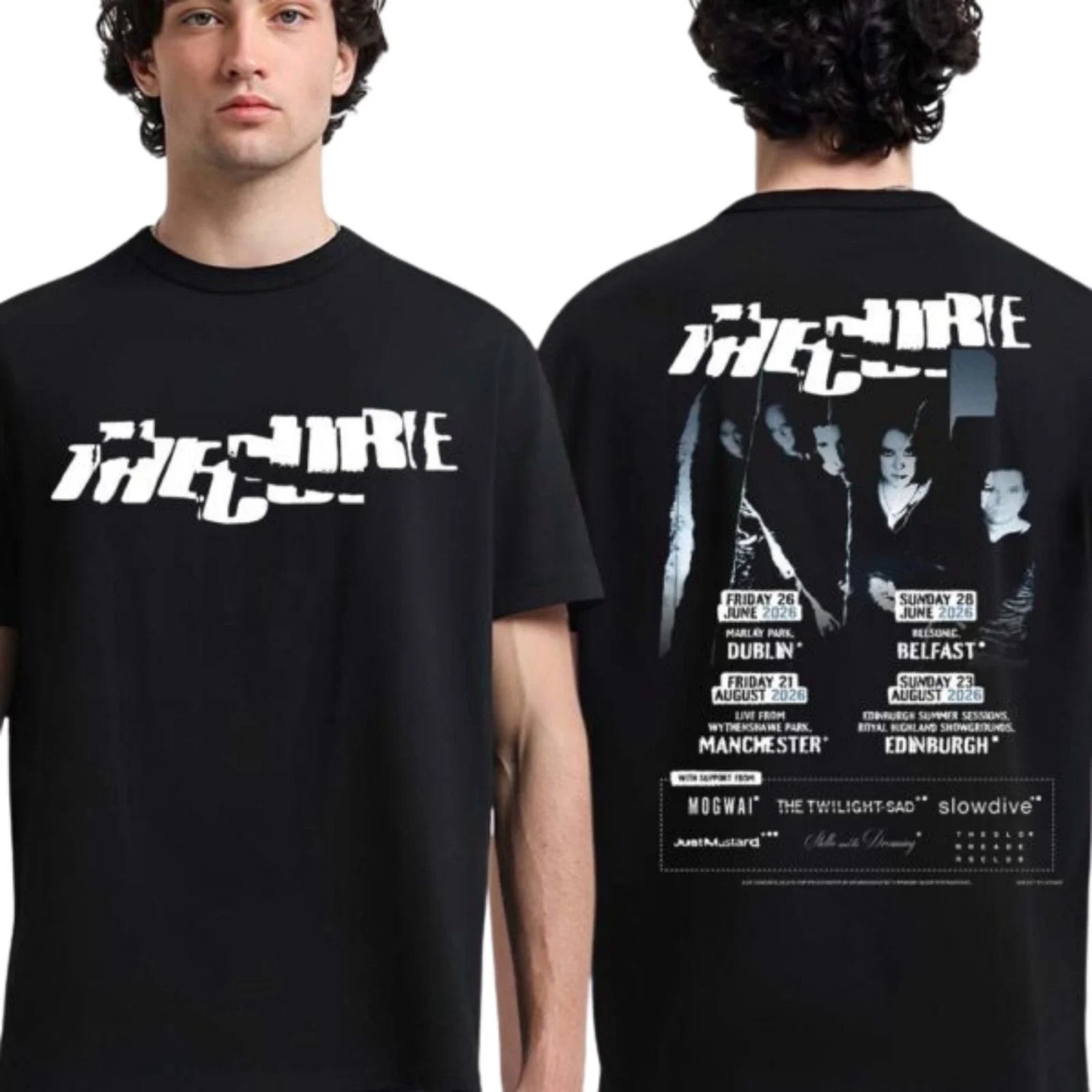 Summer Clothing Uk Men - Kaos Grafis Jadwal Tur The Cure
