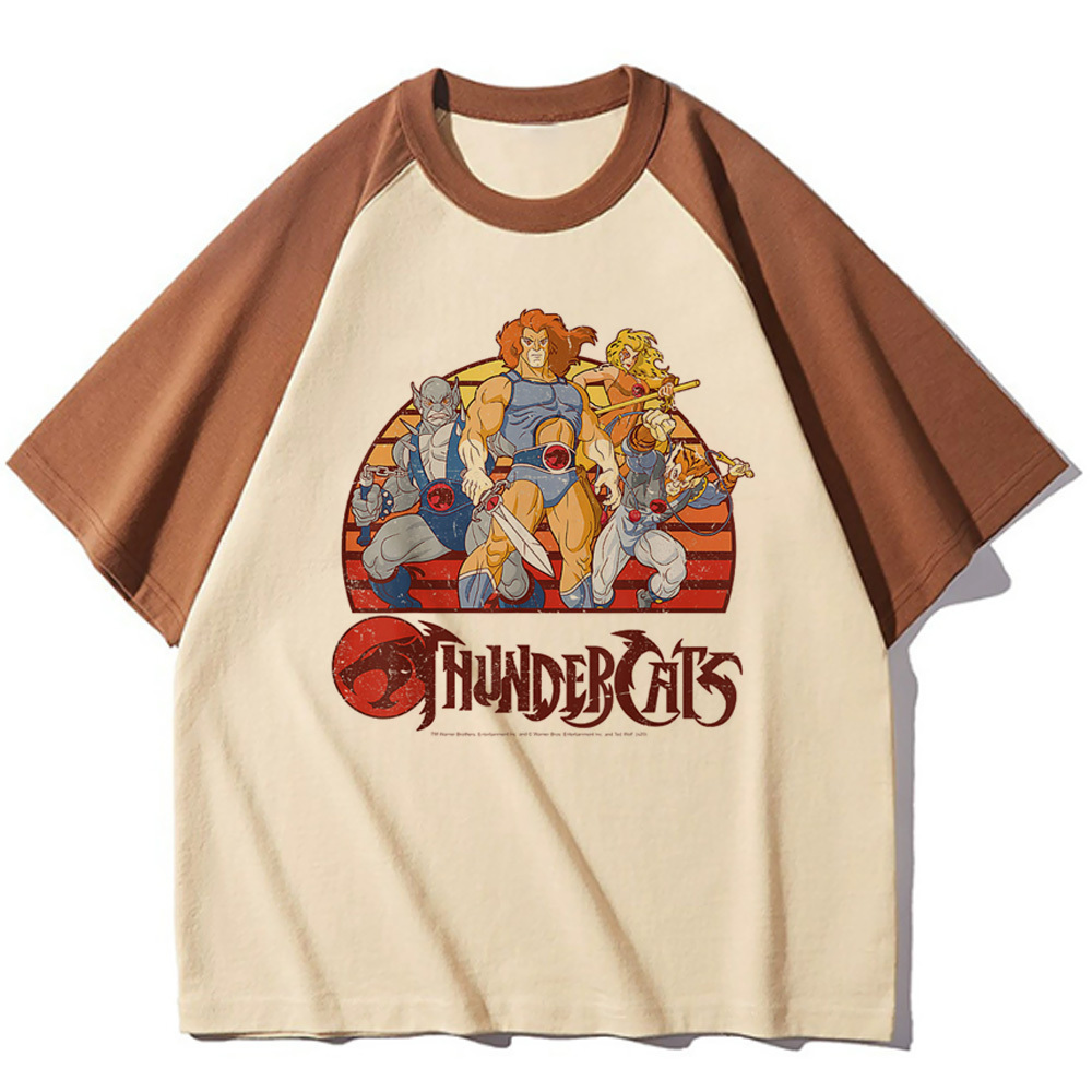 Summer Goth Clothing - Thundercats kaus Wanita Digital antik anime