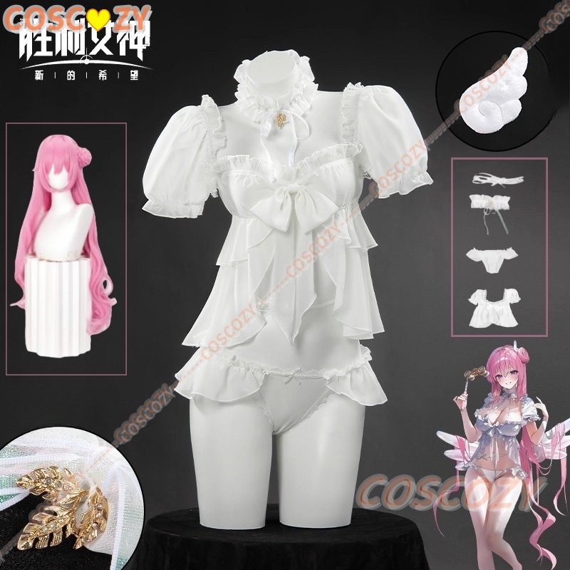 Summer Clothing Sets Women - Game NIKKE: Kostum Cosplay Dewi Kemenangan
