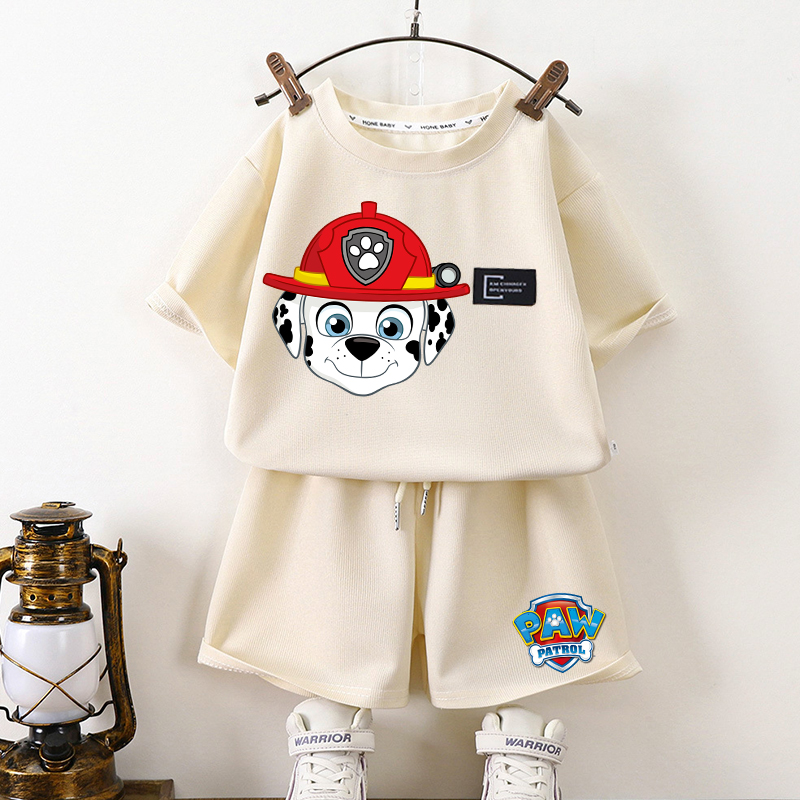 Summer Everest Clothing - Set Celana Pendek Kaus Seri Paw