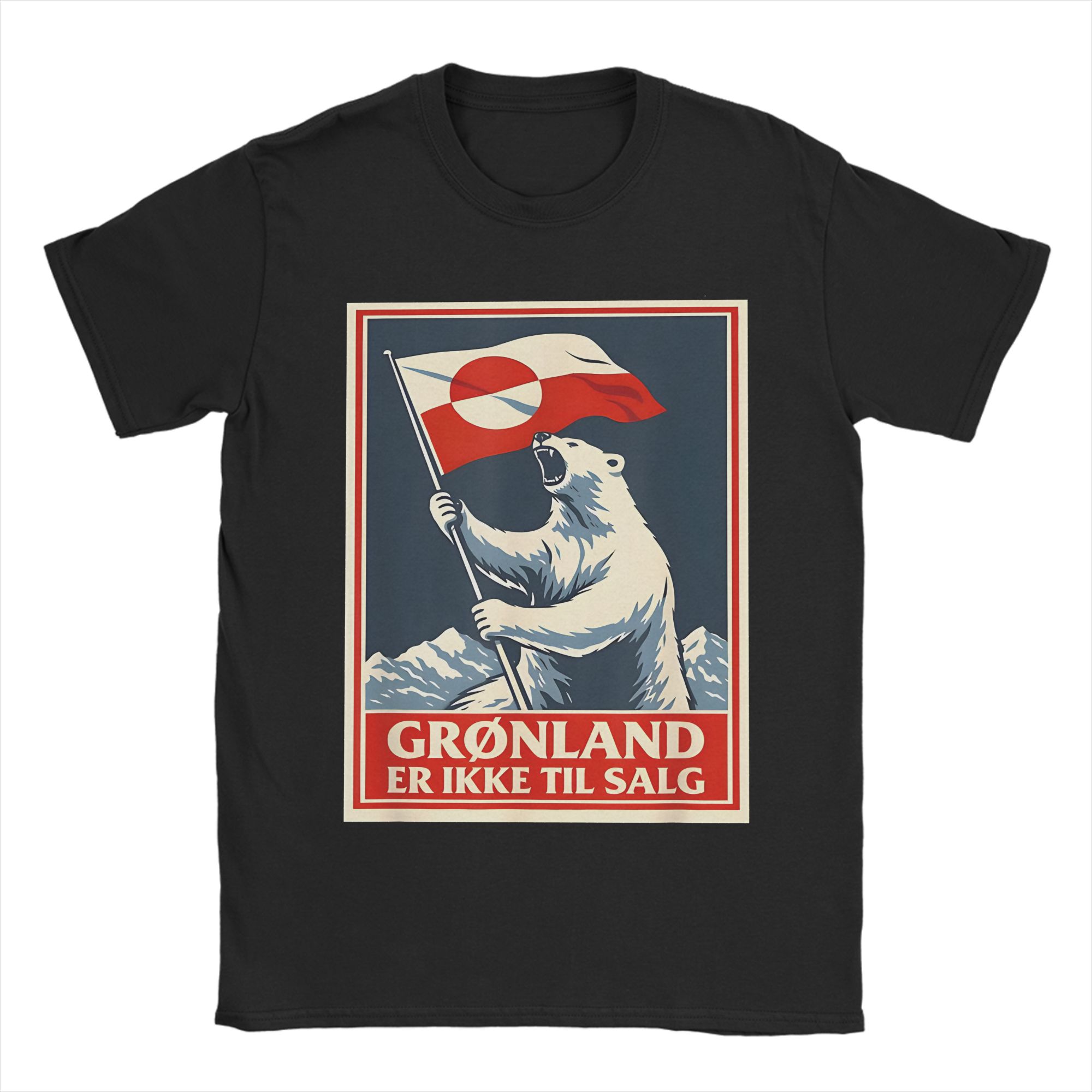 Summer Away Clothing - Kaus Lucu I Stand With Greenland
