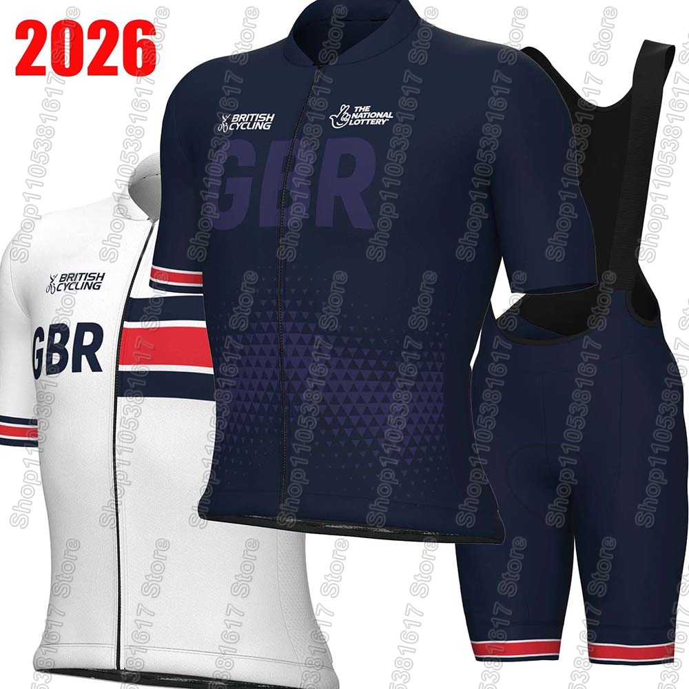 Summer Clothing Uk Men - Jersey Bersepeda Tim Inggris GBR 2026