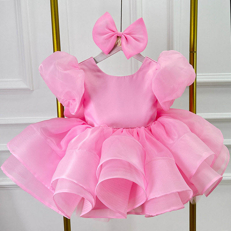 Summer Rose Clothing - Gaun Satin Mewah Baru untuk Anak