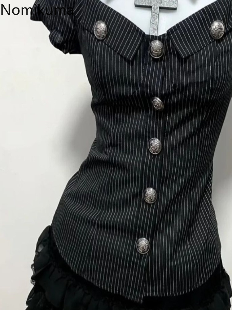 Set Dua Potong Goth Pakaian Wa - Summer Goth Clothing ulasan dan harga