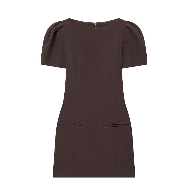 MUJER Gaun Mini Berlipat Kanto - Summer Holiday Clothing Women ulasan dan harga