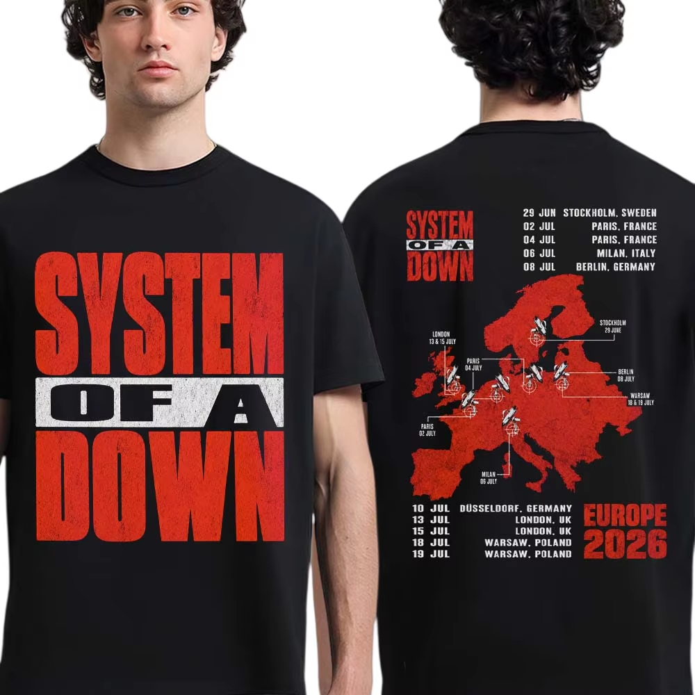 Kaos System of A Down EU dan U - Summer Clothing Uk Men ulasan dan harga