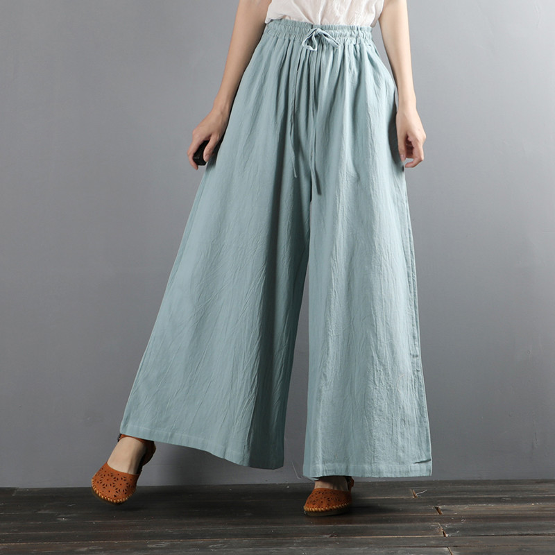 Celana Kulot Wanita Musim Semi - Palazzo Pant Wide ulasan dan harga