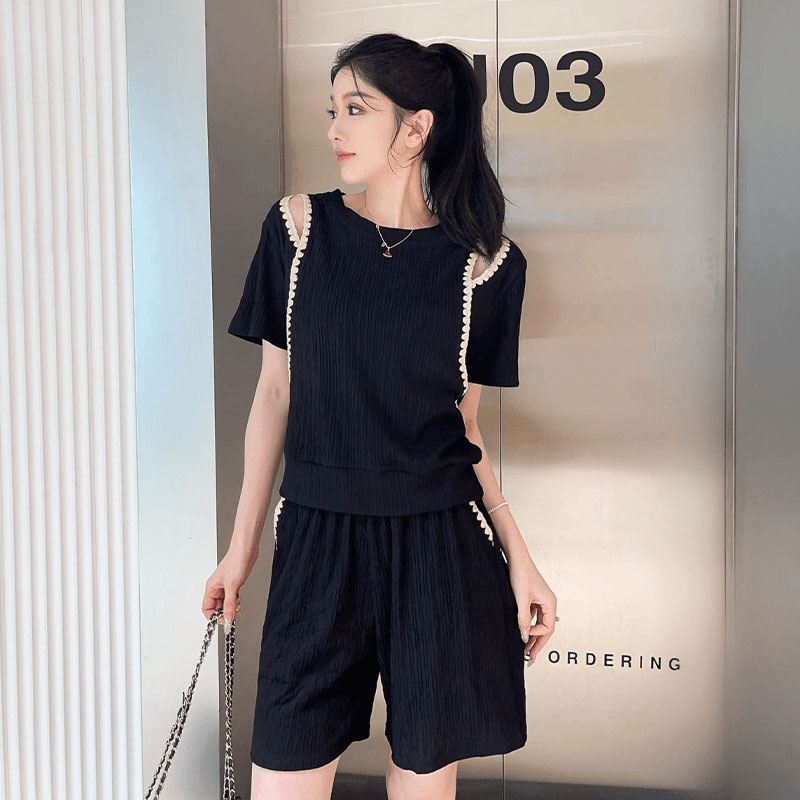 Kaus Bahu Terbuka Mode Korea S - Off Shoulder Blouse ulasan dan harga