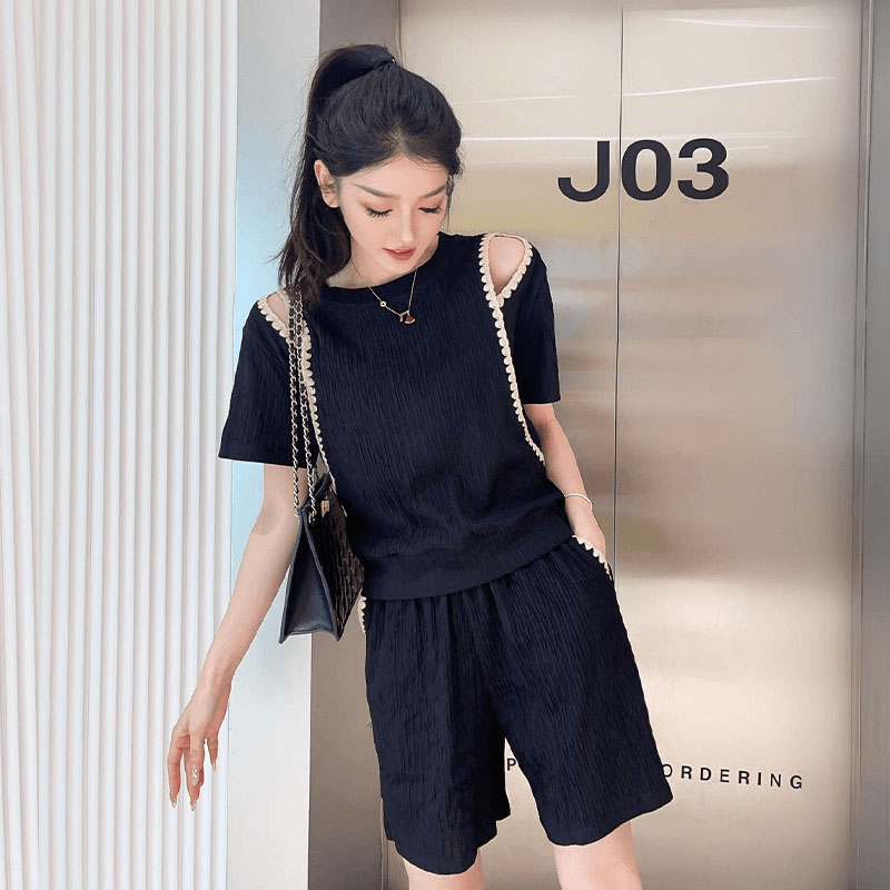 Kaus Bahu Terbuka Mode Korea S - Off Shoulder Blouse ulasan dan harga