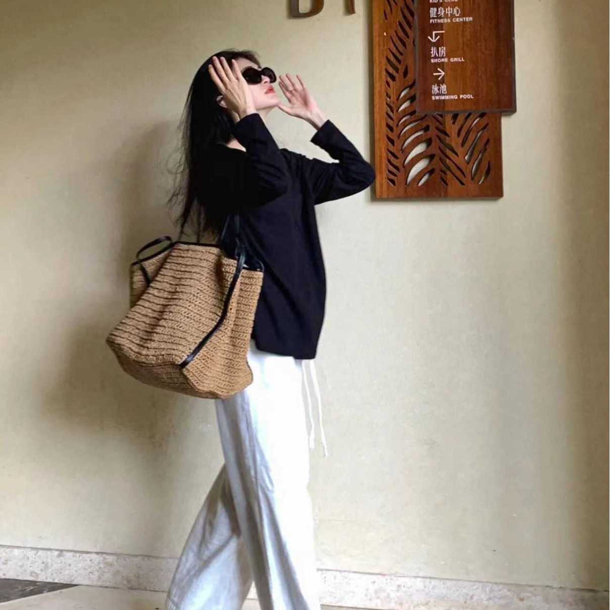 Tas Desainer Tenun Baru untuk  - Beach Bag Straw ulasan dan harga