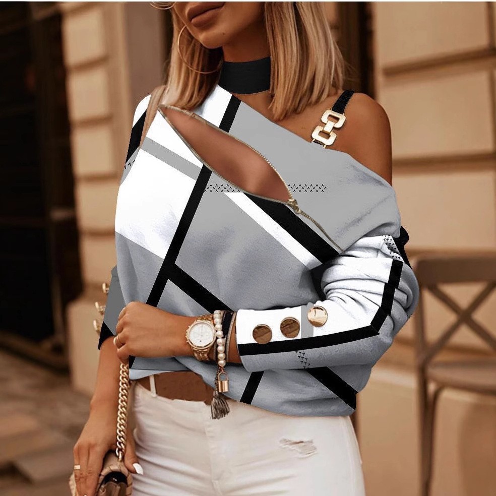 Blus Wanita Model Off Shoulder - Off Shoulder Blouse ulasan dan harga
