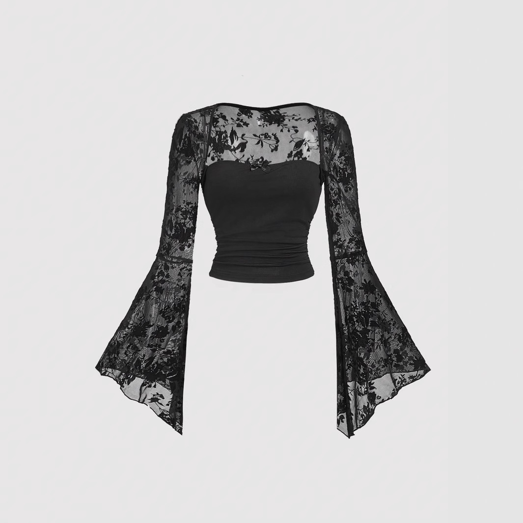 Kaos Gothic Seksi Berbahan Lac - Summer Goth Clothing ulasan dan harga