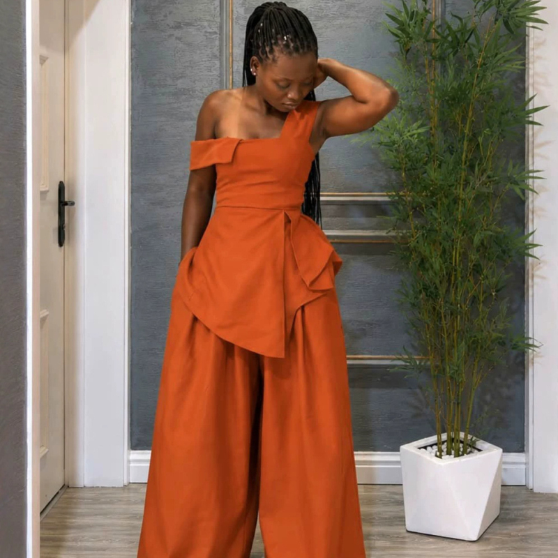 Desain Baru Busana Wanita Afri - Off Shoulder Blouse ulasan dan harga