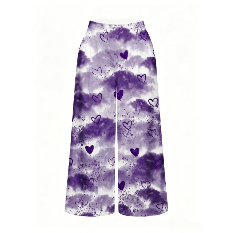 Celana Panjang Wanita Motif Pe - Palazzo Pant Wide ulasan dan harga