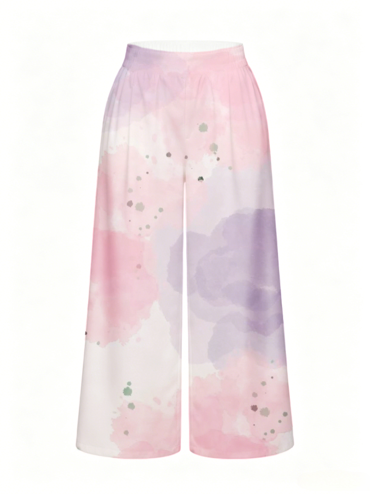 Celana Panjang Wanita Motif Pe - Palazzo Pant Wide ulasan dan harga