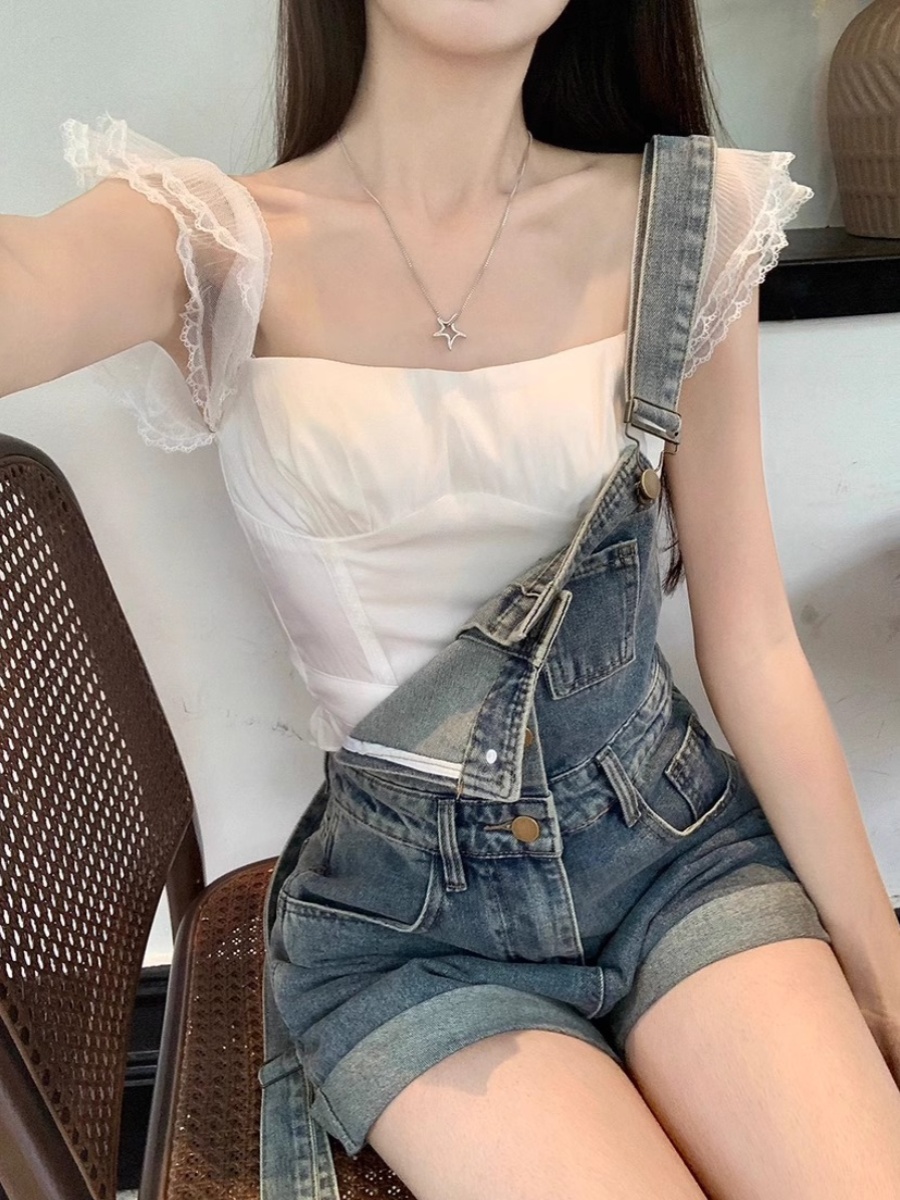 Romper Wanita Suspender Solid  - Summer Loving Clothing ulasan dan harga