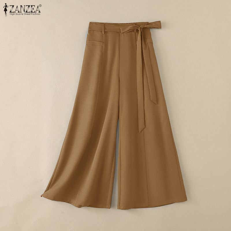 Celana Wanita Ukuran Besar 5XL - Palazzo Pant Wide ulasan dan harga