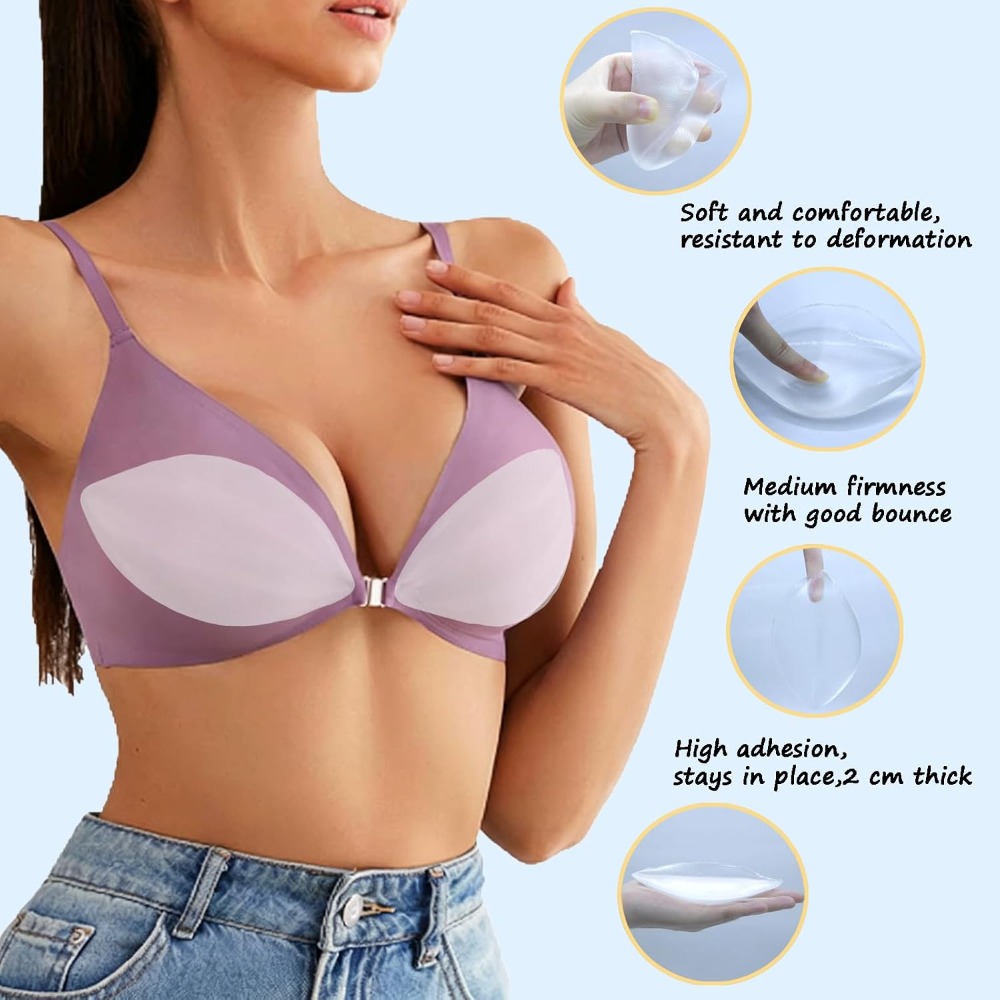 Bantalan Bra Silikon Perekat - - Bikini Set Push Up ulasan dan harga