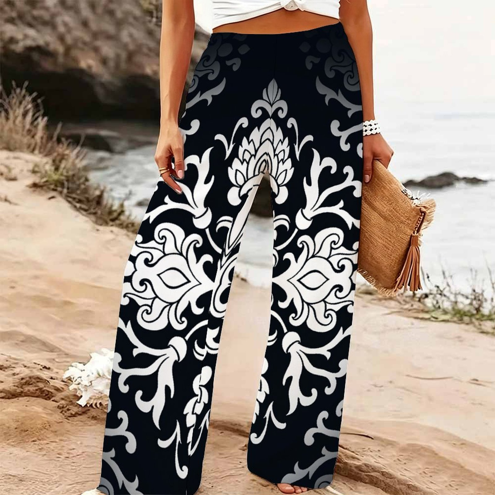 Celana Panjang Wanita Model Pa - Palazzo Pant Wide ulasan dan harga