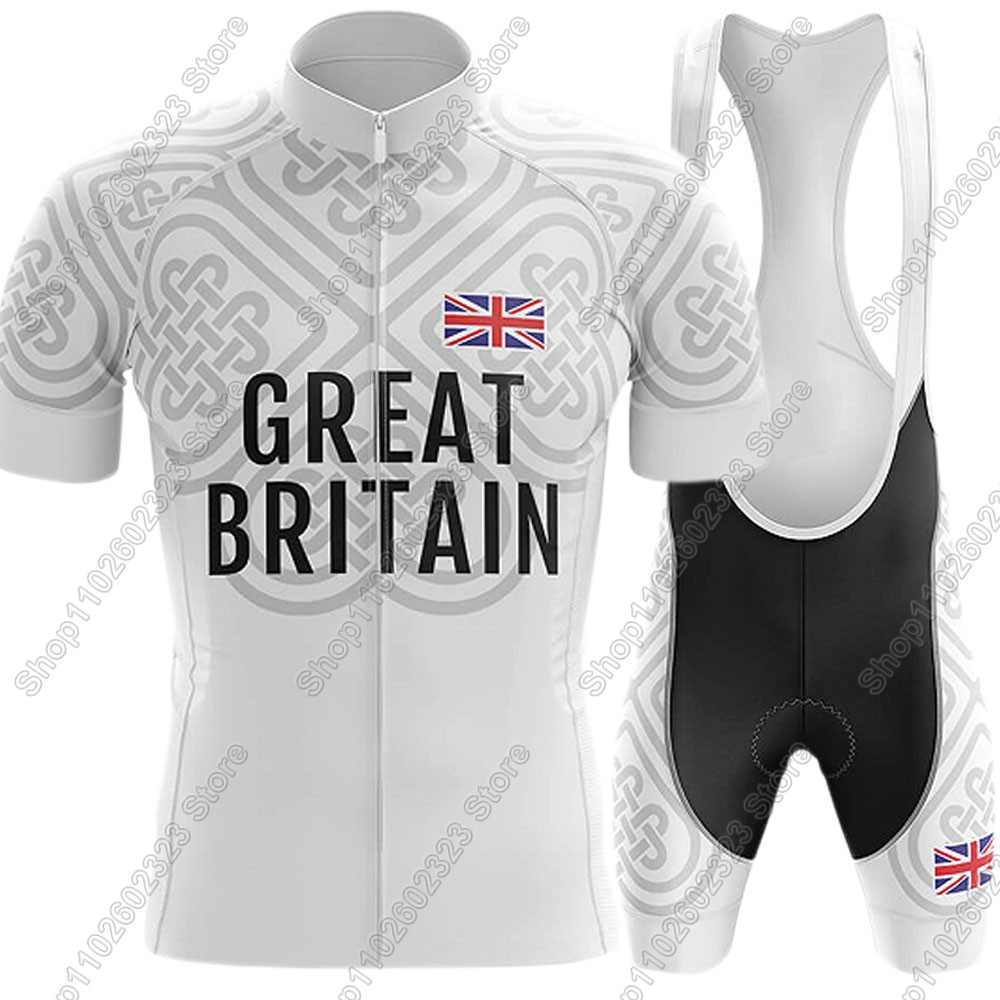 Set Jersey Bersepeda Tim Inggr - Summer Clothing Uk Men ulasan dan harga