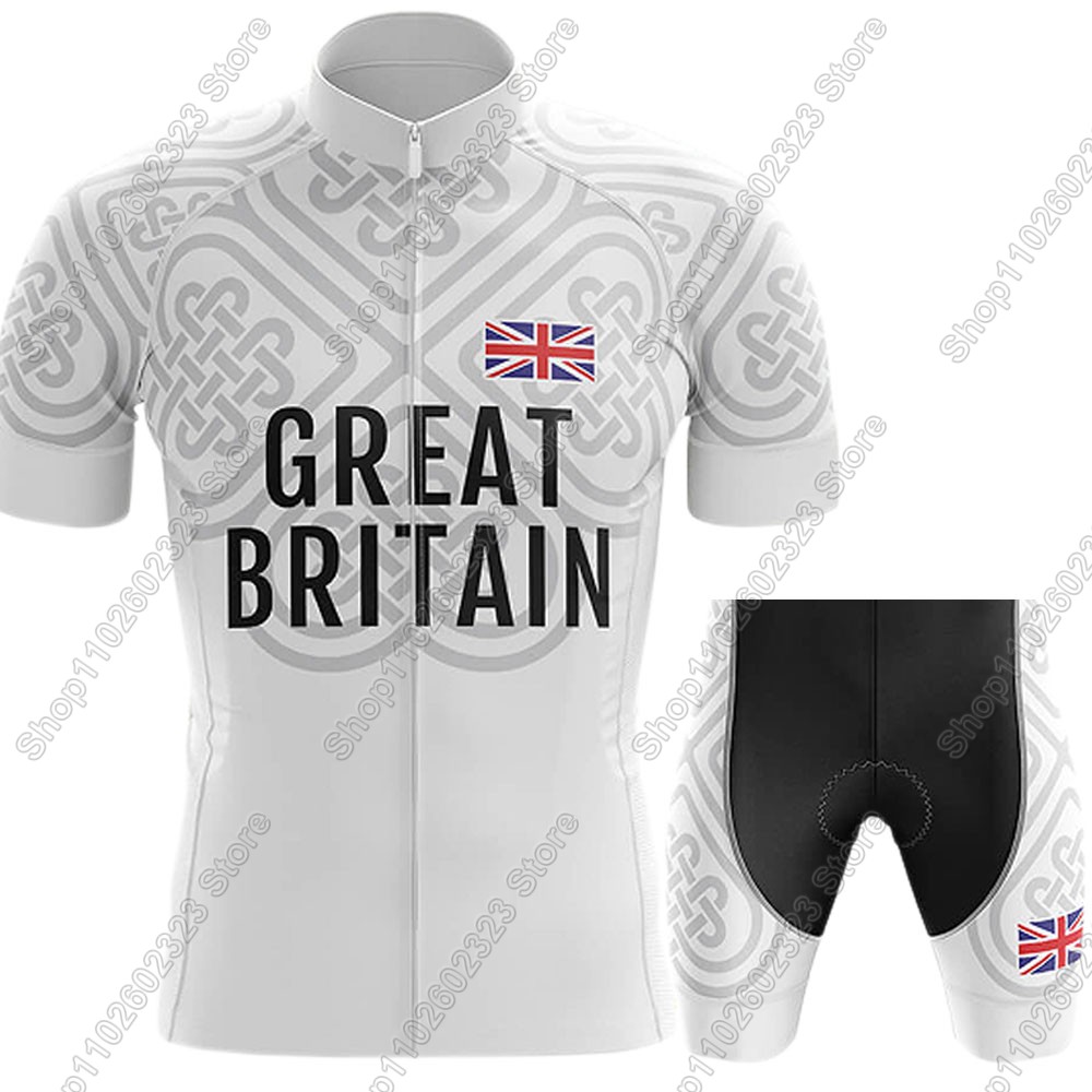 Set Jersey Bersepeda Tim Inggr - Summer Clothing Uk Men ulasan dan harga