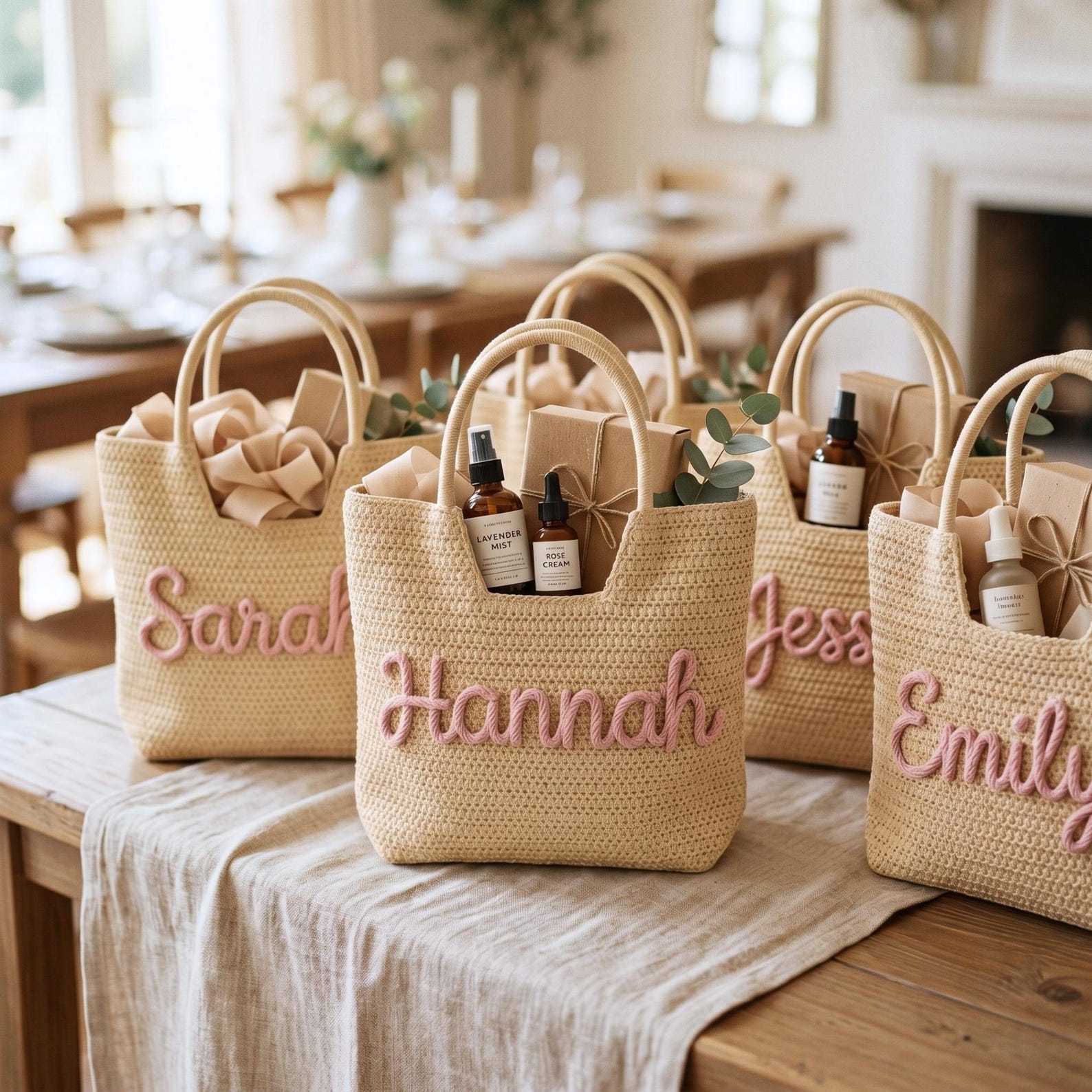 Tas Jinjing Kustom yang Dipers - Beach Bag Straw ulasan dan harga