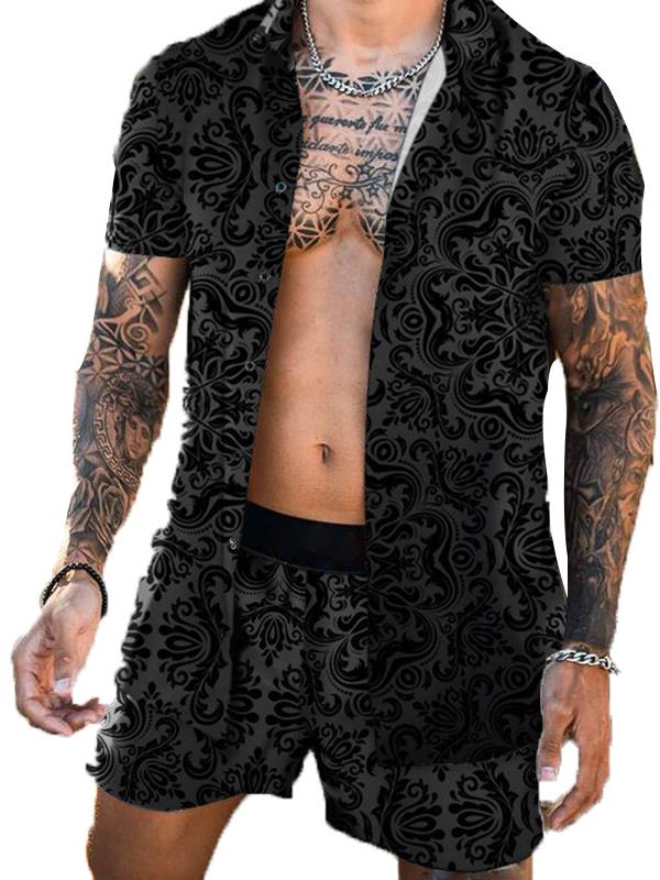 2026 Setelan Baju dan Celana P - Beach Shirt Hawaiian ulasan dan harga
