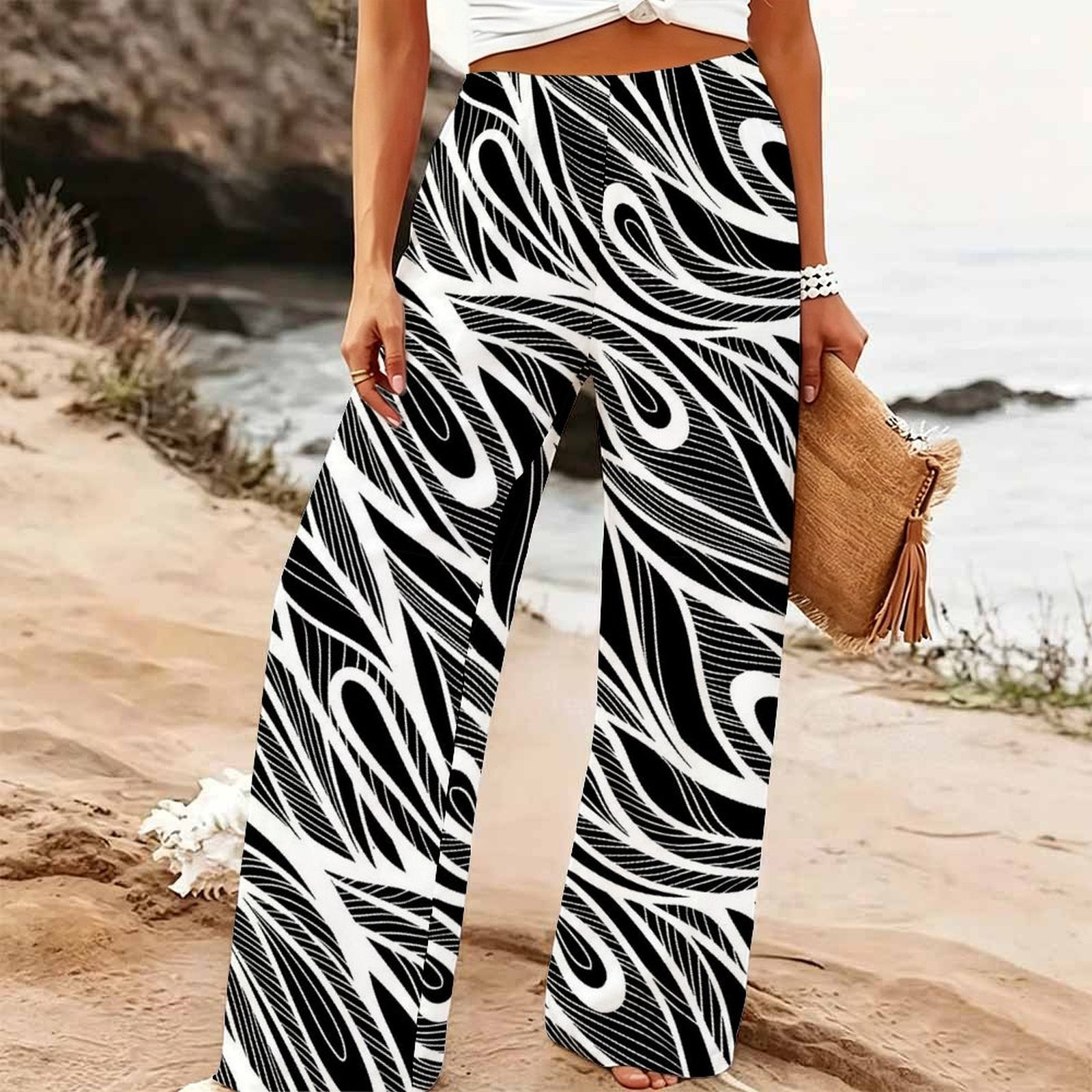 Celana Panjang Wanita Model Pa - Palazzo Pant Wide ulasan dan harga