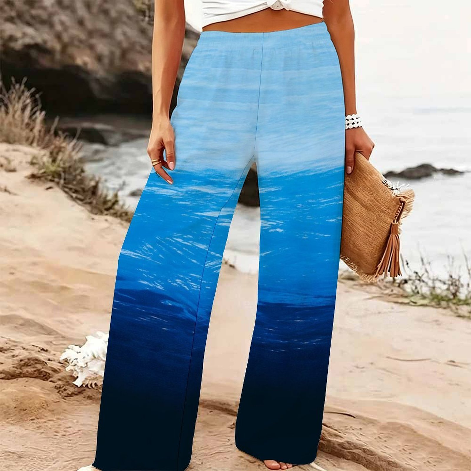 Celana Panjang Wanita Model Pa - Palazzo Pant Wide ulasan dan harga