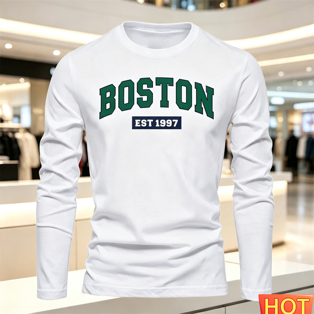 Kaos Lengan Panjang Pria Musim - Summer Clothes ulasan dan harga