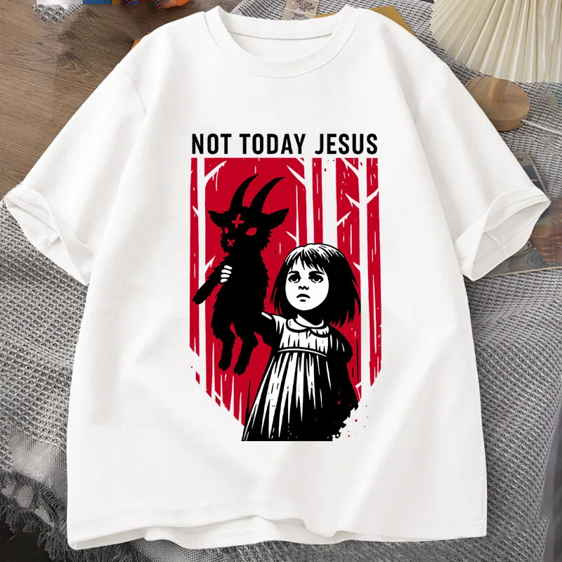 Kaos Grafis Gothic Pria - 