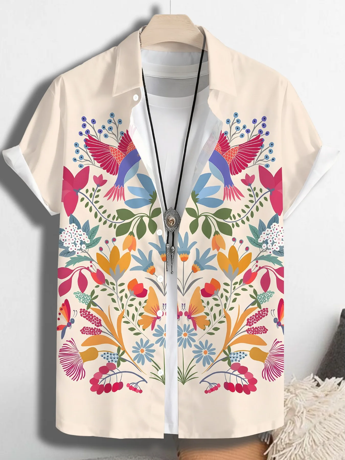 Kemeja Hawaii Pria Musim Panas - Beach Shirt Hawaiian ulasan dan harga