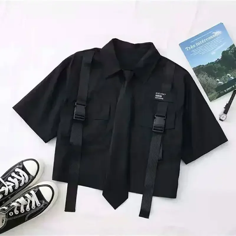 Setelan celana kargo wanita, c - Summer Goth Clothing ulasan dan harga