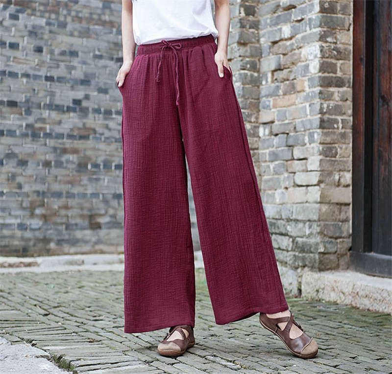 Celana panjang kaki lebar wani - Palazzo Pant Wide ulasan dan harga