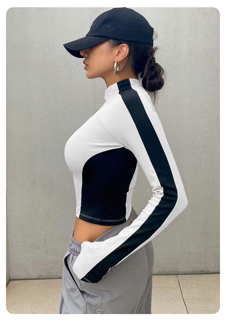 Jaket Yoga Kerah Tinggi untuk  - Summer Clothes ulasan dan harga