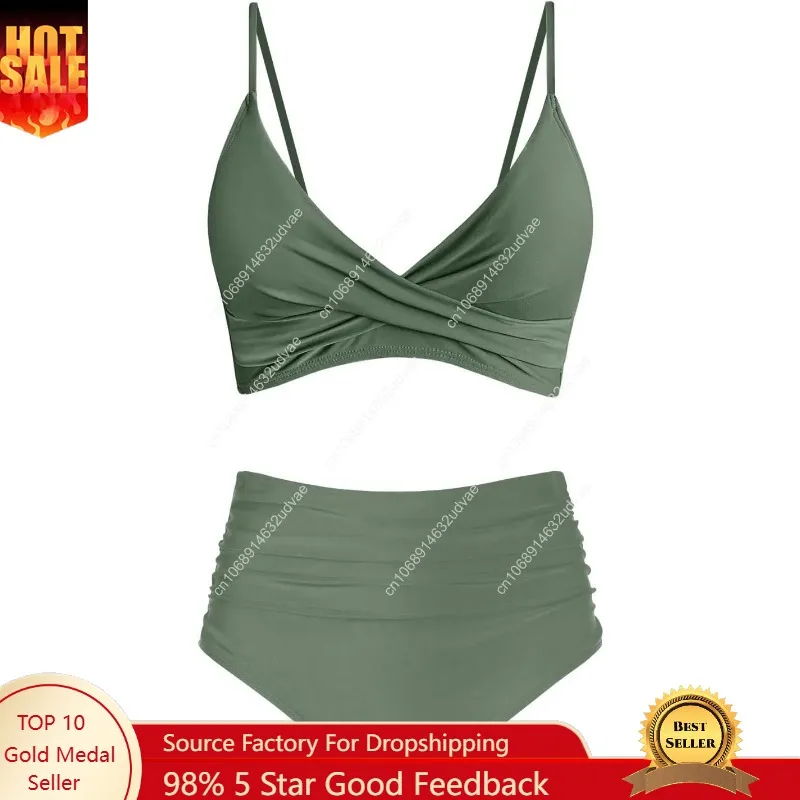 Set Bikini Wanita Pinggang Tin - Bikini Set Push Up ulasan dan harga