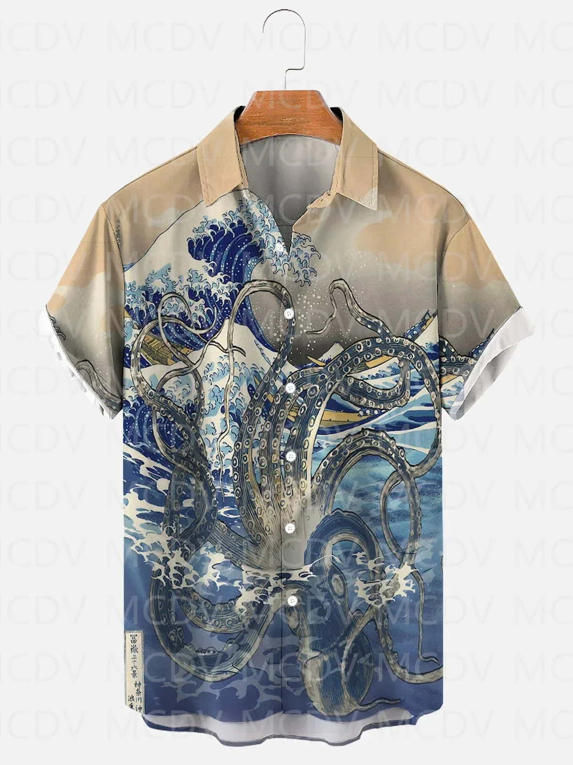 Kemeja Pantai Hawaii Motif Gur - Beach Shirt Hawaiian ulasan dan harga