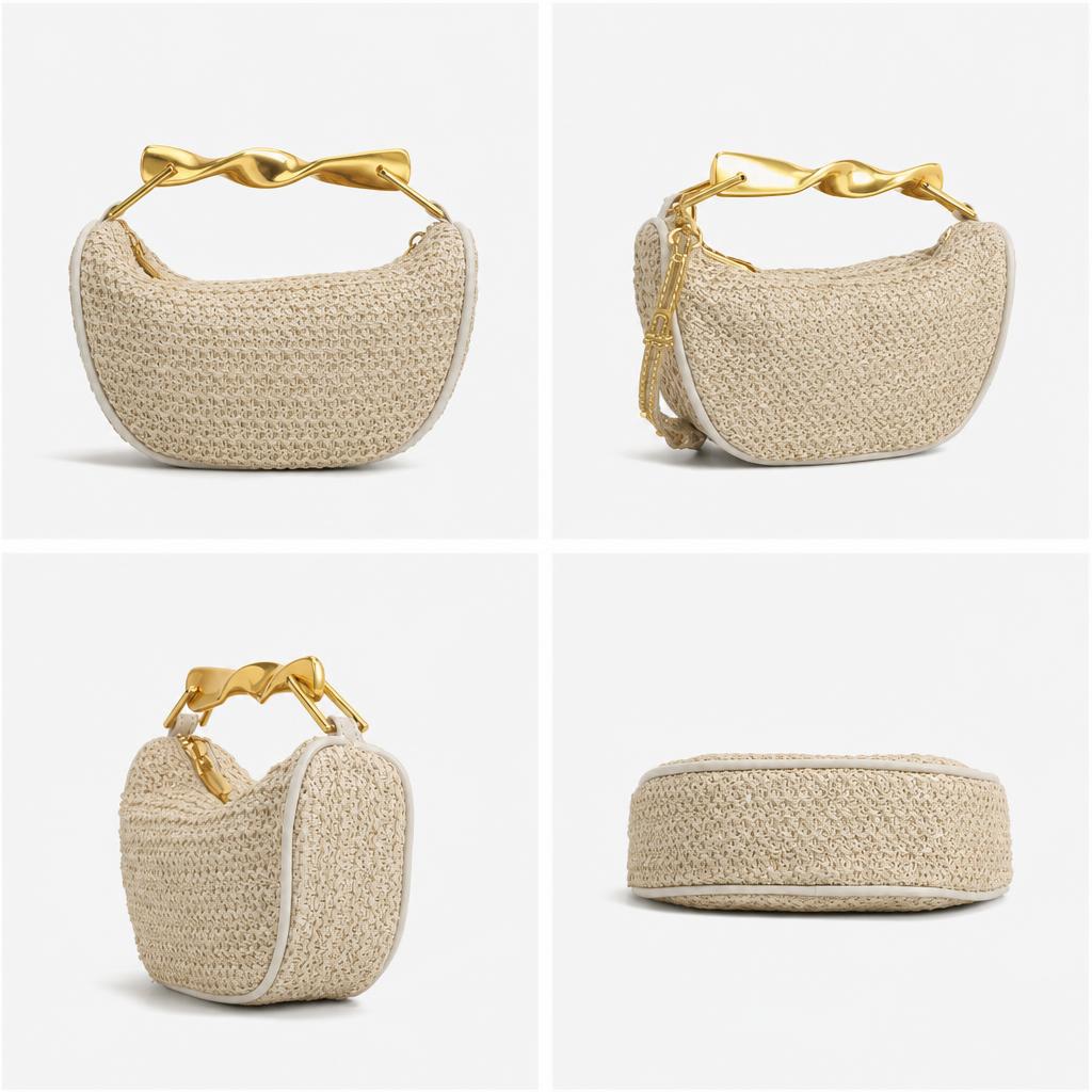 Tas Anyaman Jerami Hobos Kasua - Beach Bag Straw ulasan dan harga