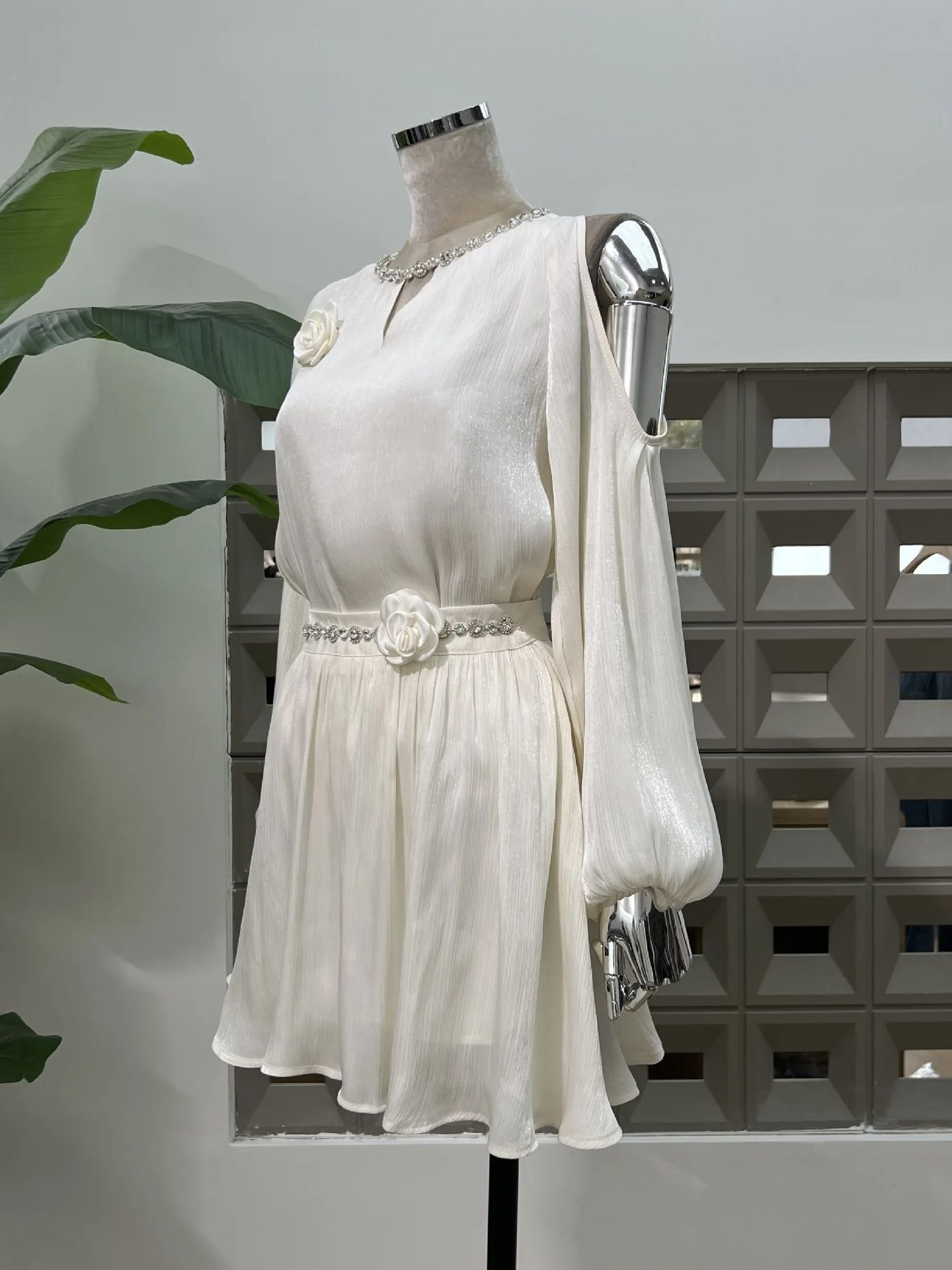 Gaun Wanita Dua Potong Atasan  - Off Shoulder Blouse ulasan dan harga