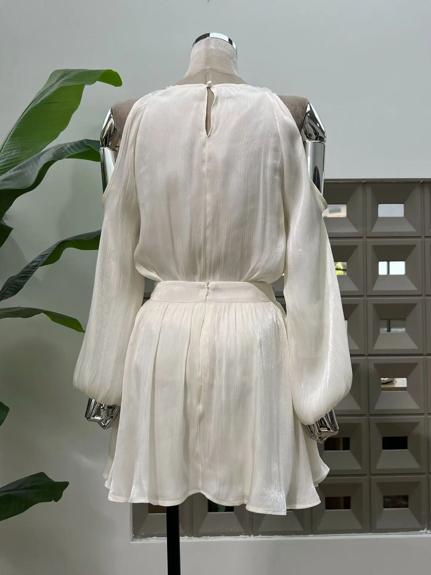 Gaun Wanita Dua Potong Atasan  - Off Shoulder Blouse ulasan dan harga