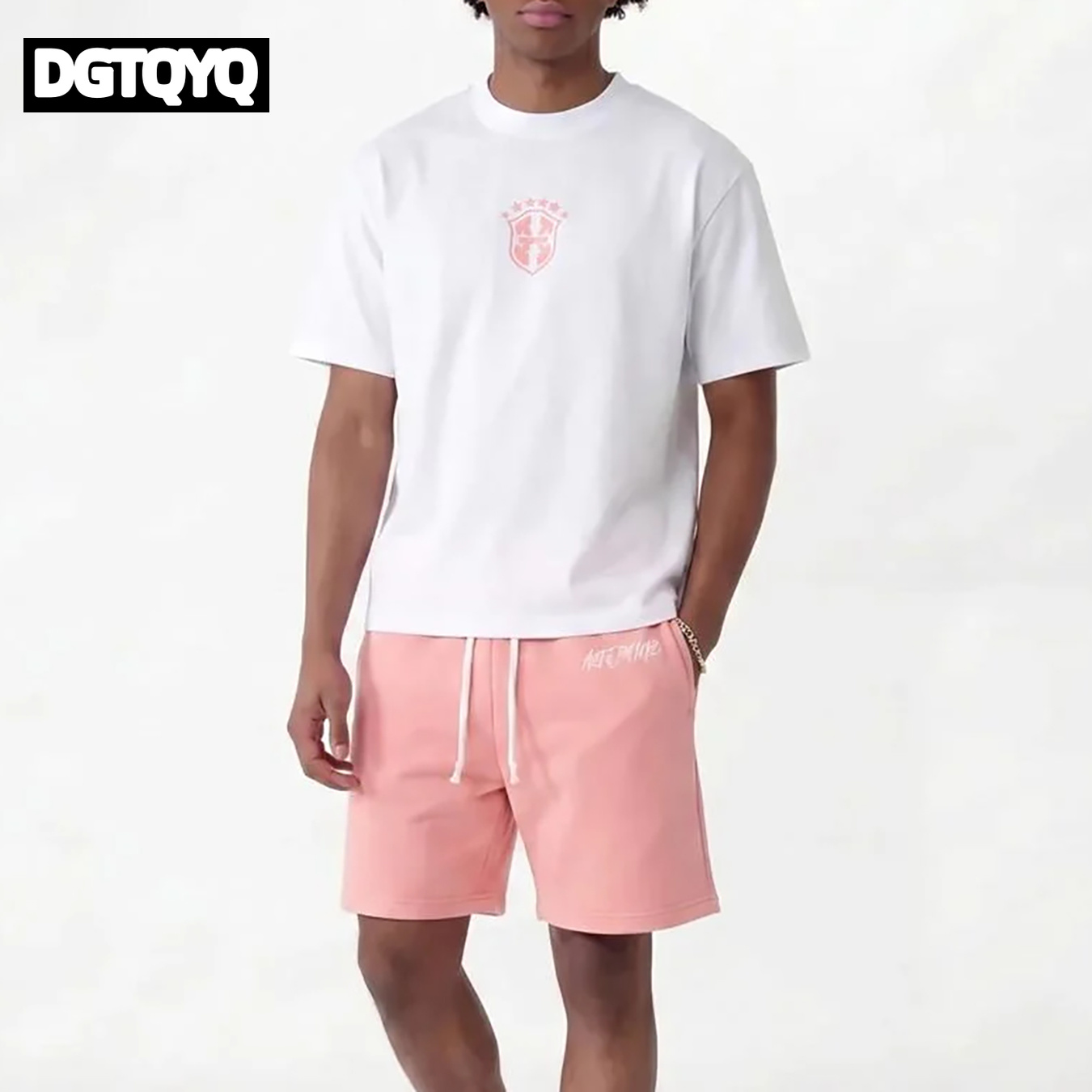 Set Kaos Oblong Leher Bulat Be - Summer Clothing Sets Women ulasan dan harga