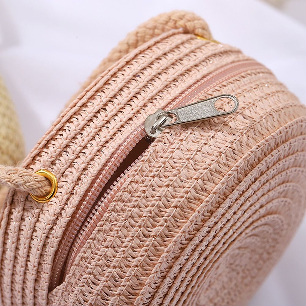Tas Jerami Bentuk Kerang Buata - Beach Bag Straw ulasan dan harga