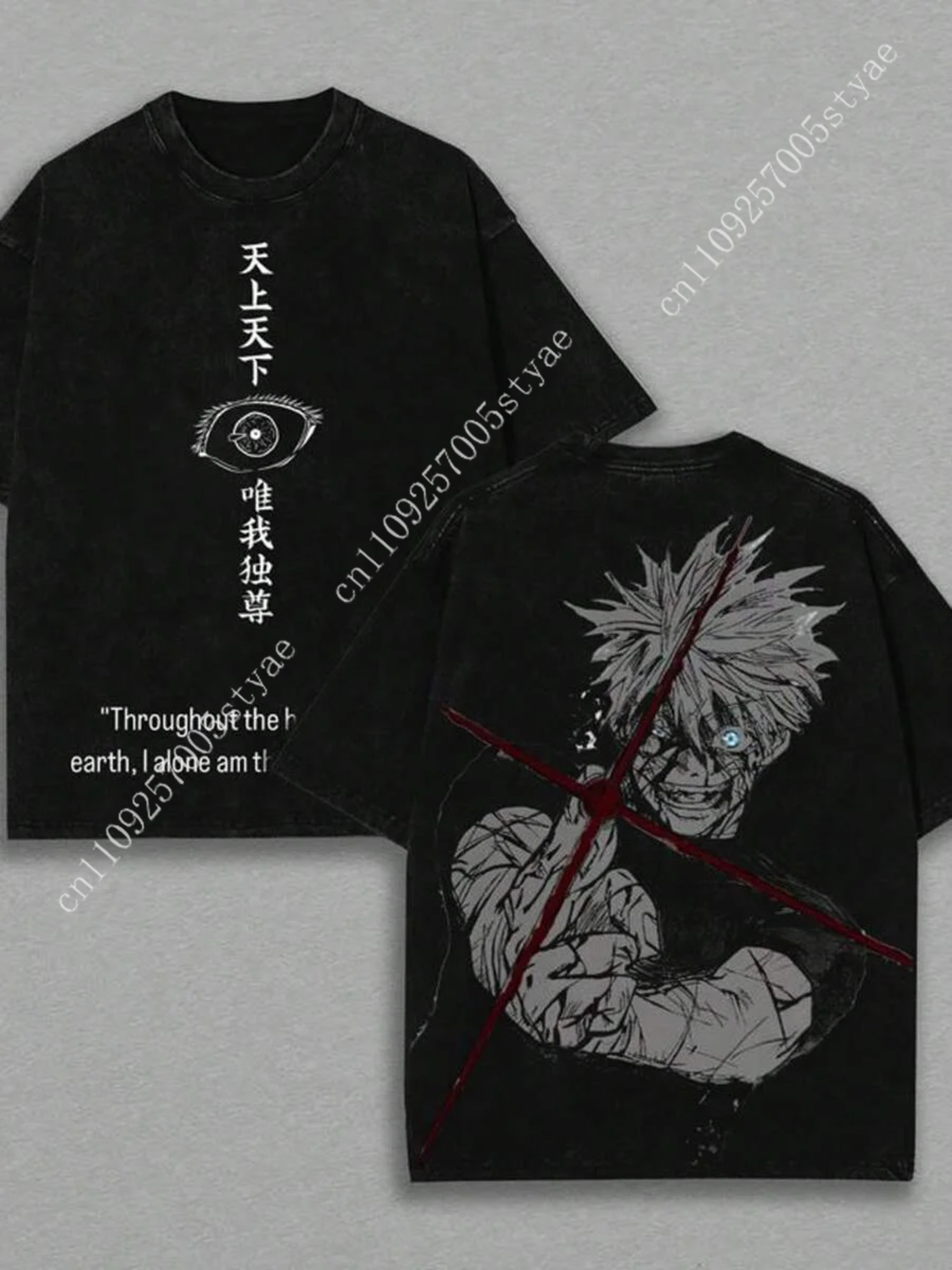 Kaos Grafis Gojo Satoru Pakaia - Yours Summer Clothing ulasan dan harga