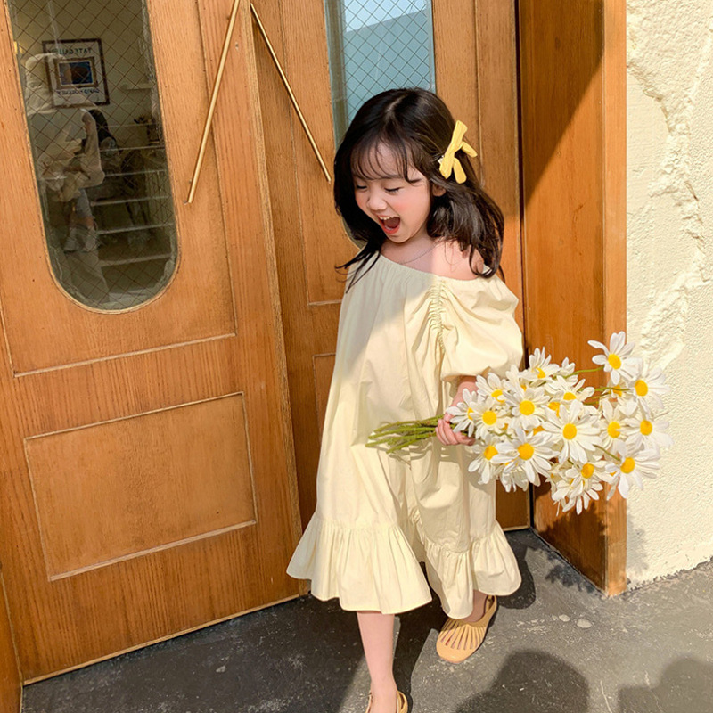 Gaun Putri Tanpa Bahu Ruched L - Summer Loving Kids Clothing ulasan dan harga
