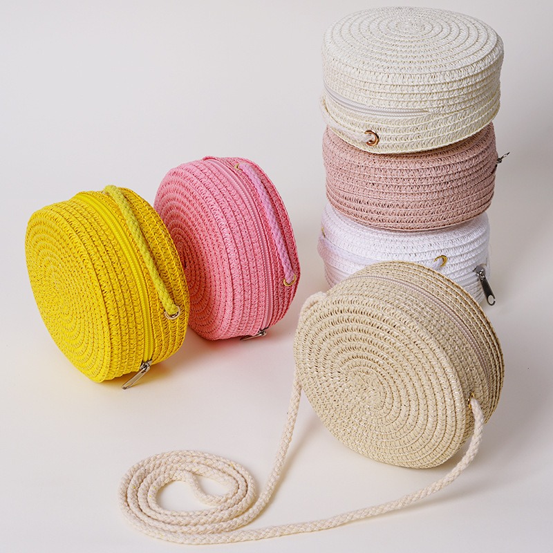 1pcs Tas Jerami Buatan Tangan  - Beach Bag Straw ulasan dan harga