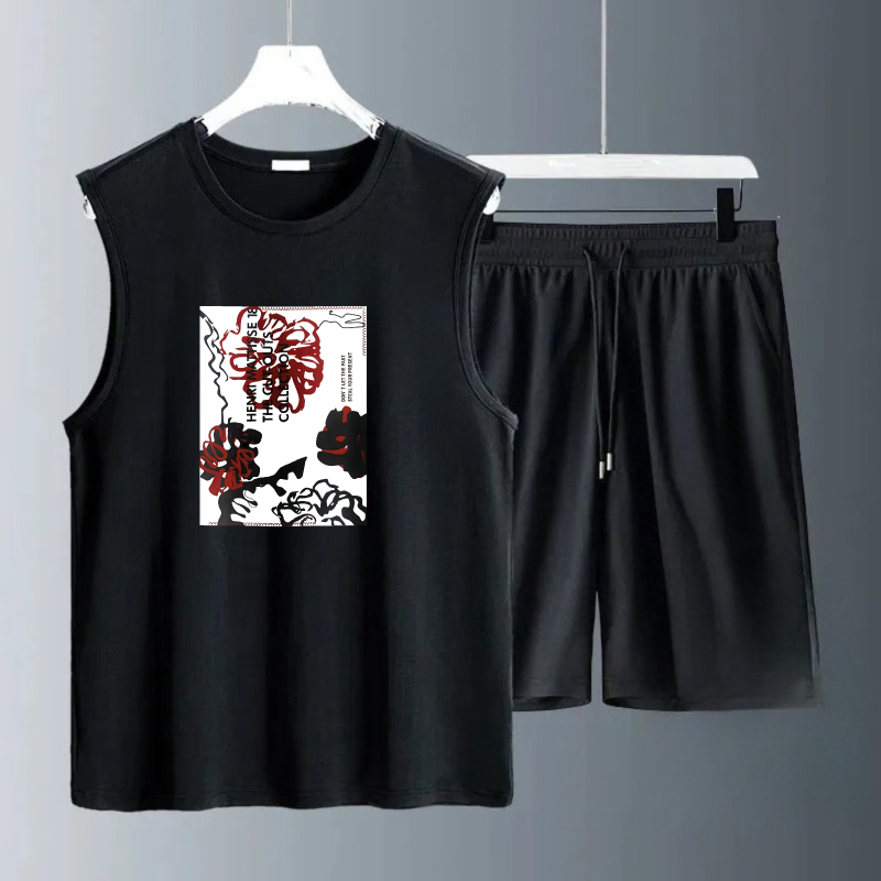 Set Tank Top Pria Musim Panas  - Summer Clothing Pieces ulasan dan harga