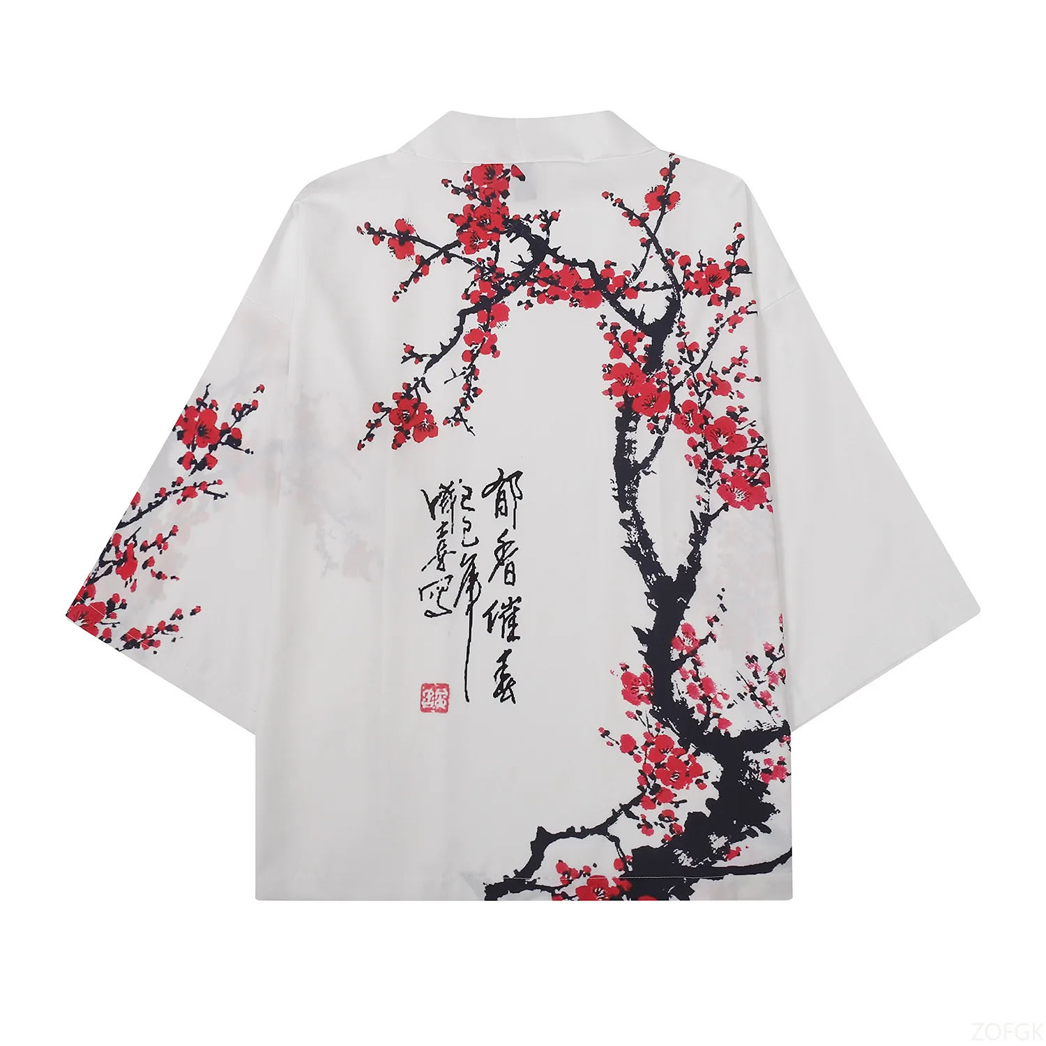 Kimono Gambar Bunga Wanita Mus - Beach Shirt Hawaiian ulasan dan harga